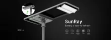 Solar Street light 30-100W 195lm/w