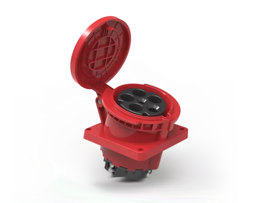 Industrial - Flanged Plug and Socket 16A/32A/63A IP44 